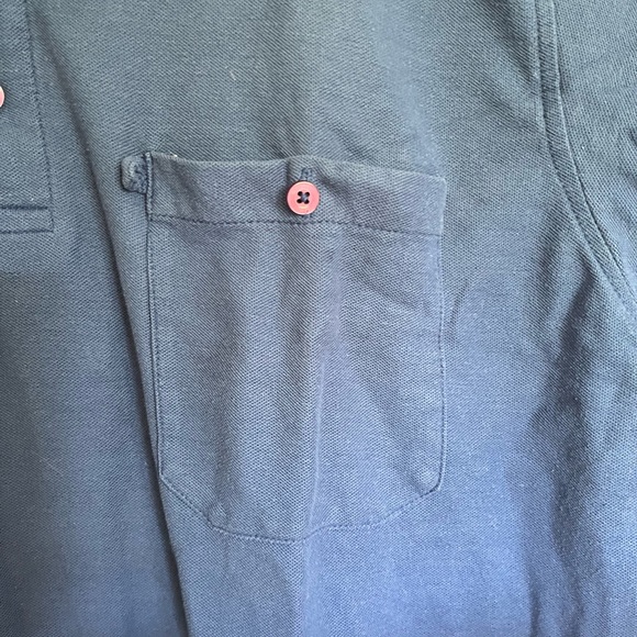 Haband Men's Blue Polo Shirt - Picture 4 of 7